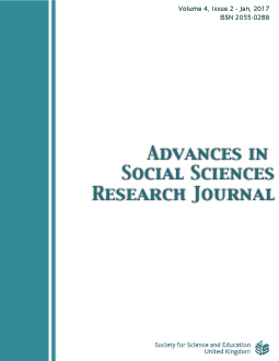 					View Vol. 4 No. 2 (2017): Advances in Social Sciences Research Journal
				