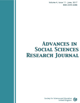 					View Vol. 4 No. 11 (2017): Advances in Social Sciences Research Journal
				