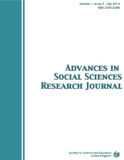 					View Vol. 1 No. 4 (2014): Advances in Social Sciences Research Journal
				