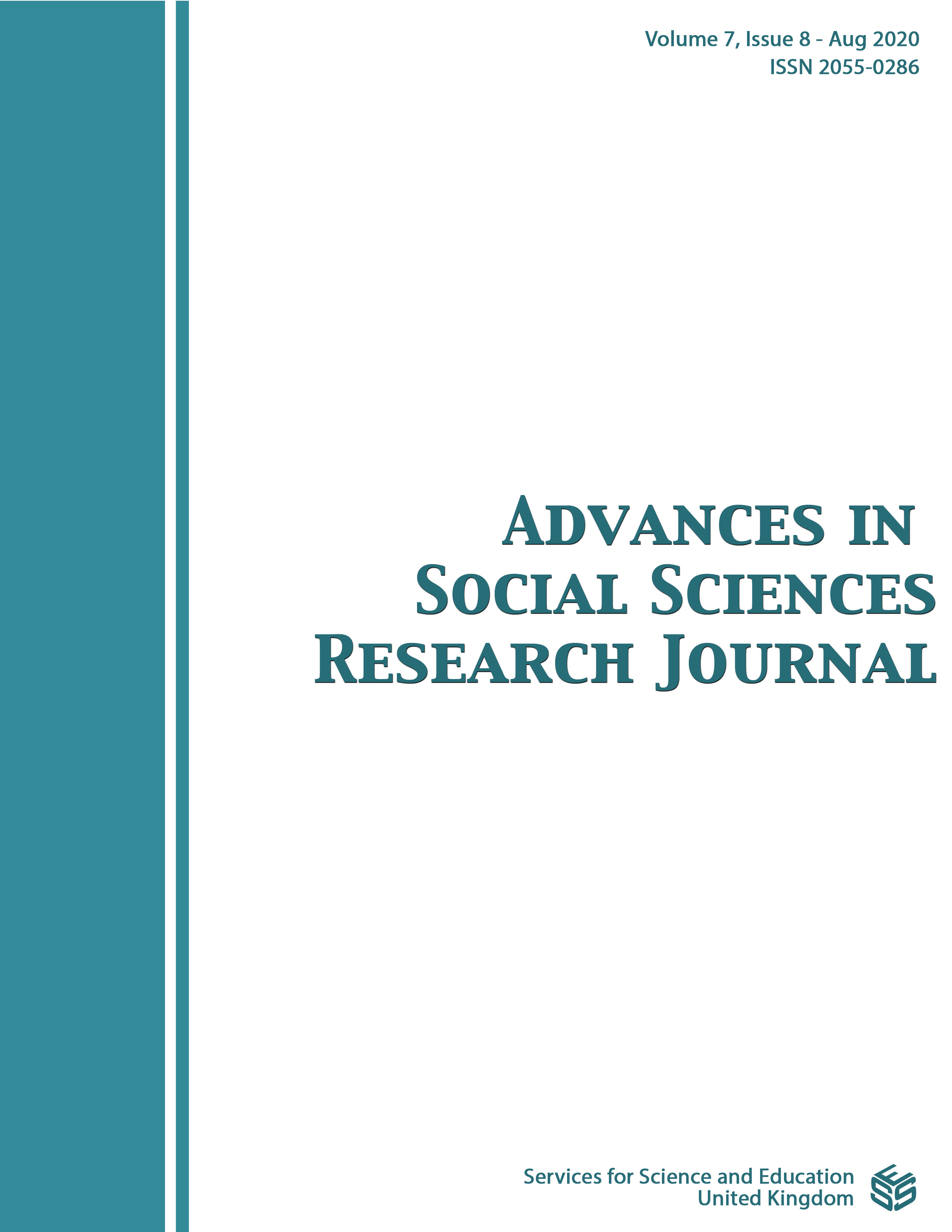 					View Vol. 7 No. 8 (2020): Advances in Social Sciences Research Journal
				