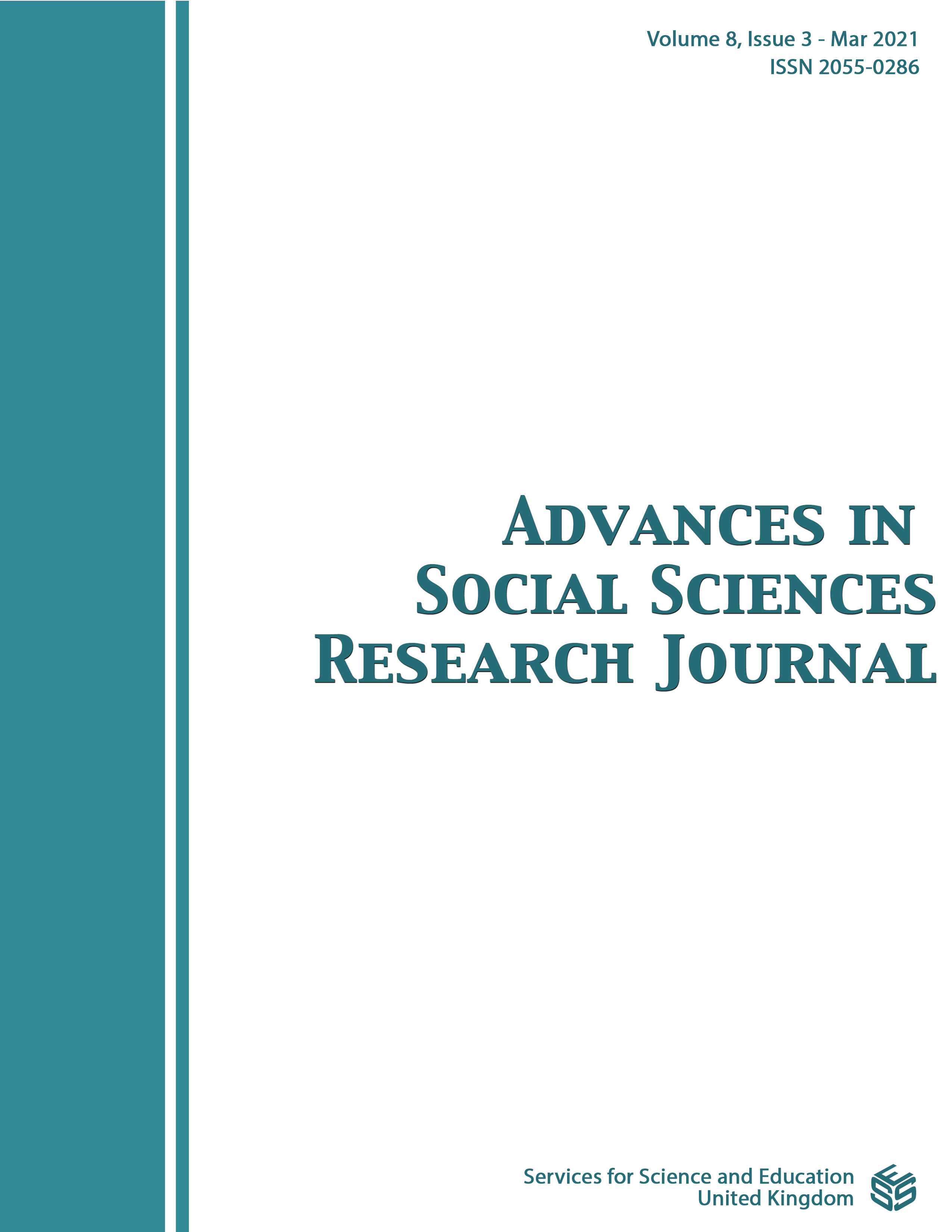 					View Vol. 8 No. 3 (2021): Advances in Social Sciences Research Journal
				