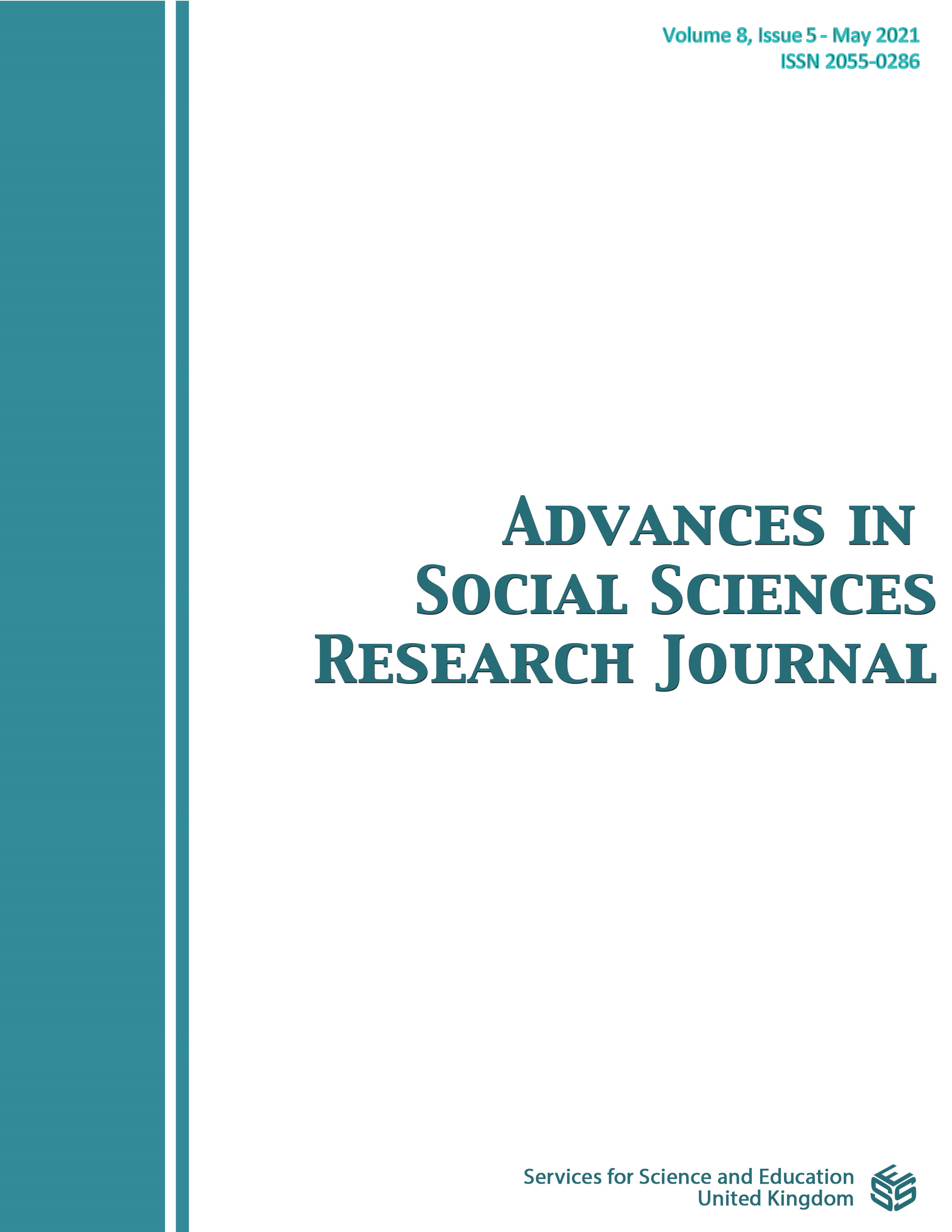 					View Vol. 8 No. 5 (2021): Advances in Social Sciences Research Journal 
				