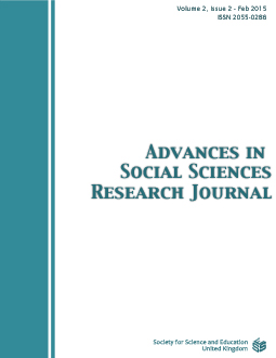 					View Vol. 2 No. 2 (2015): Advances in Social Sciences Research Journal
				