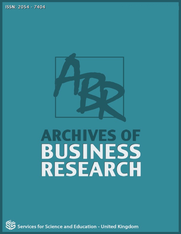 					View Vol. 10 No. 1 (2022): Archives of Business Research
				